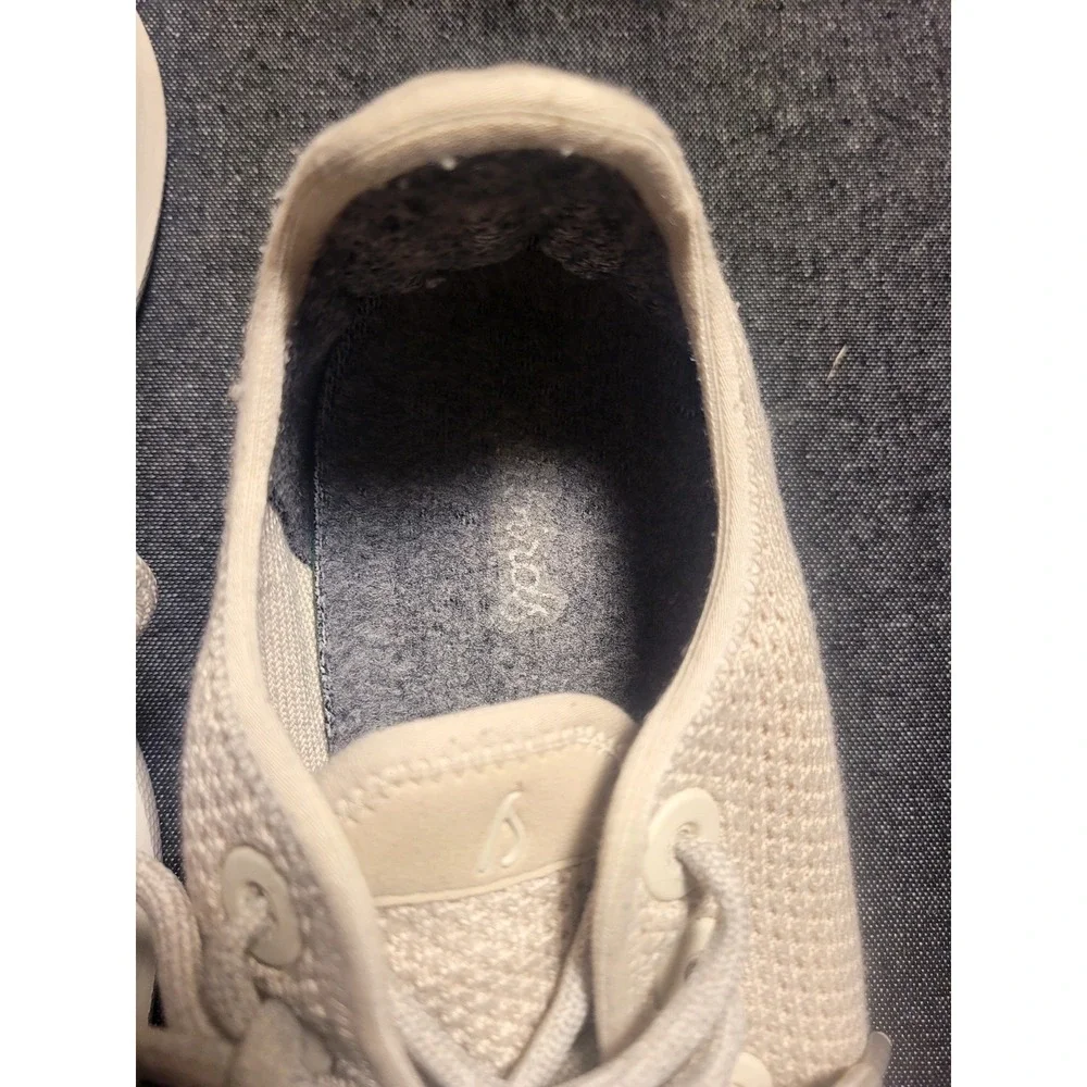 Allbirds Womens Tree Runners Size 9‎ Ivory Off White Cream Sneakers